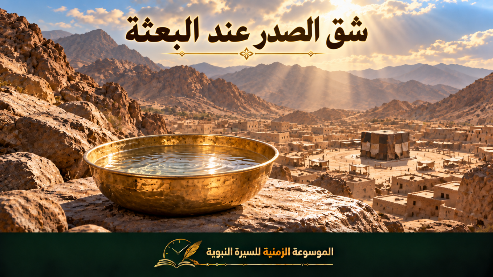شق الصدر عند البعثة