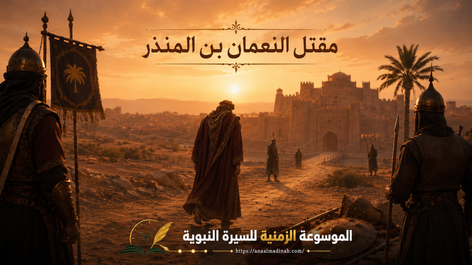 قتل النعمان بن المنذر أبي قابوس