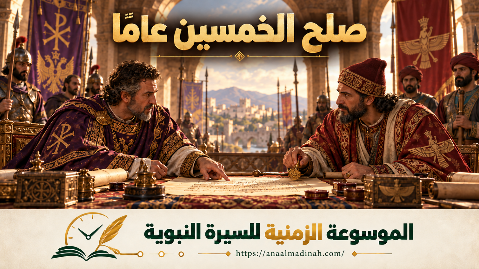 صلح الخمسين عاما بين الروم والفرس