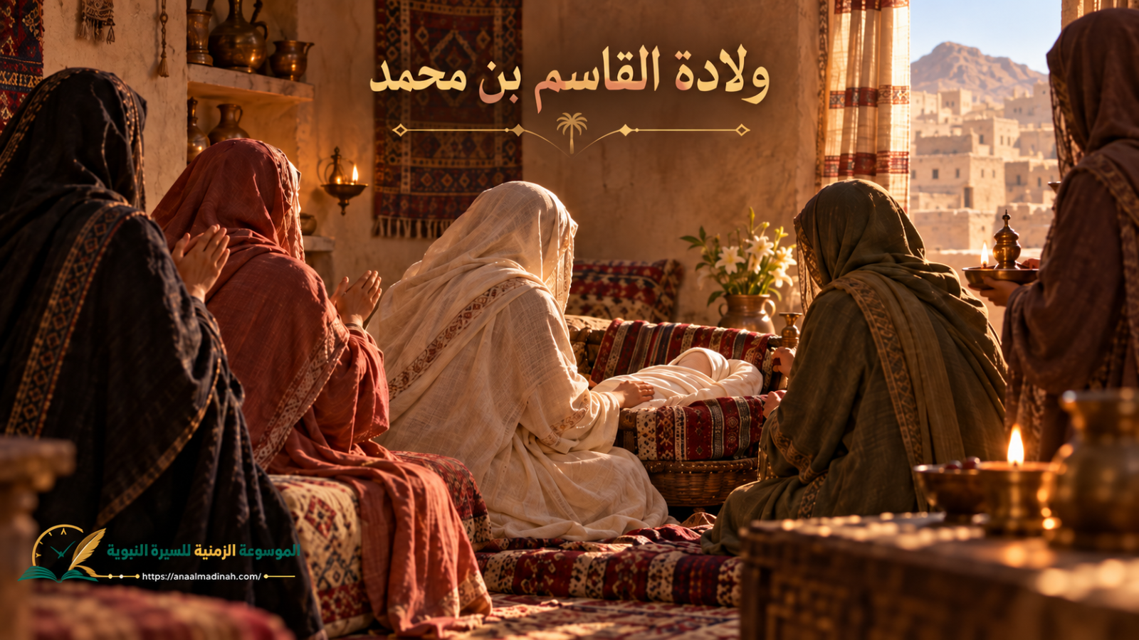 ولادة القاسم ابن النبي صلى الله عليه وسلم