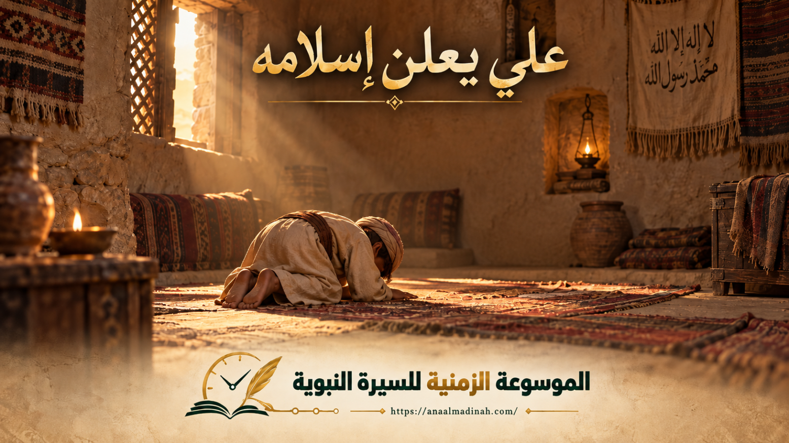 إسلام علي بن أبي طالب رضي الله عنه